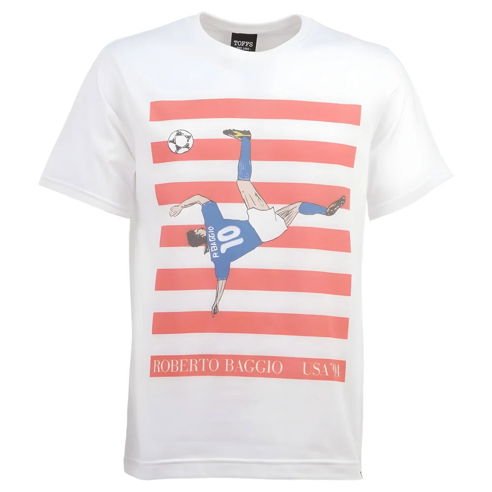 Pennarello: Roberto Baggio USA '94 T-Shirt - White £25.00