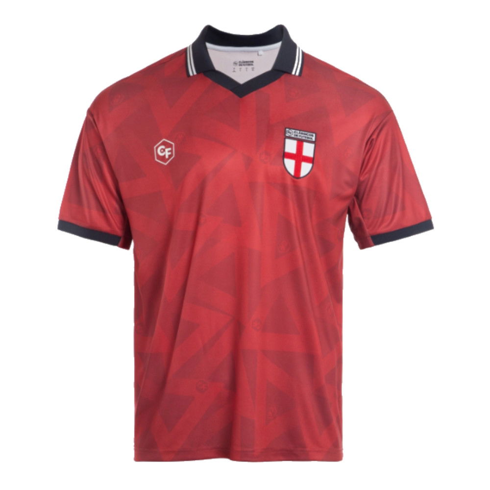 England Retro Fan Shirt Mens (Red)