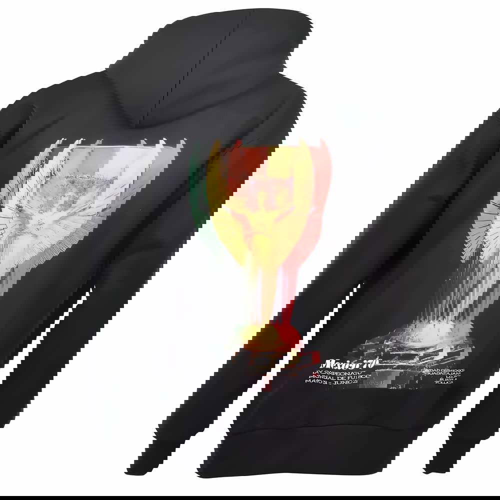 Pennarello: World Cup Mexico '70 Zipped Hoodie - Black