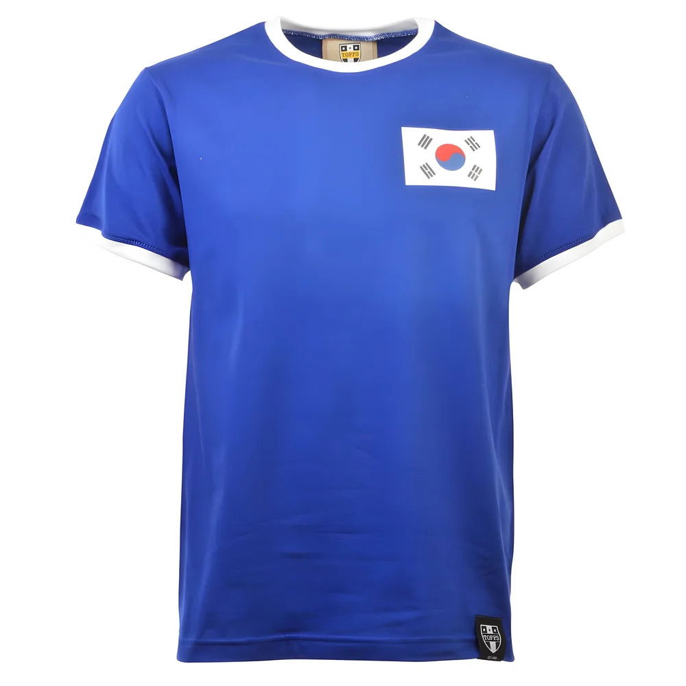South Korea 12th ManT-Shirt - Royal/White Ringer