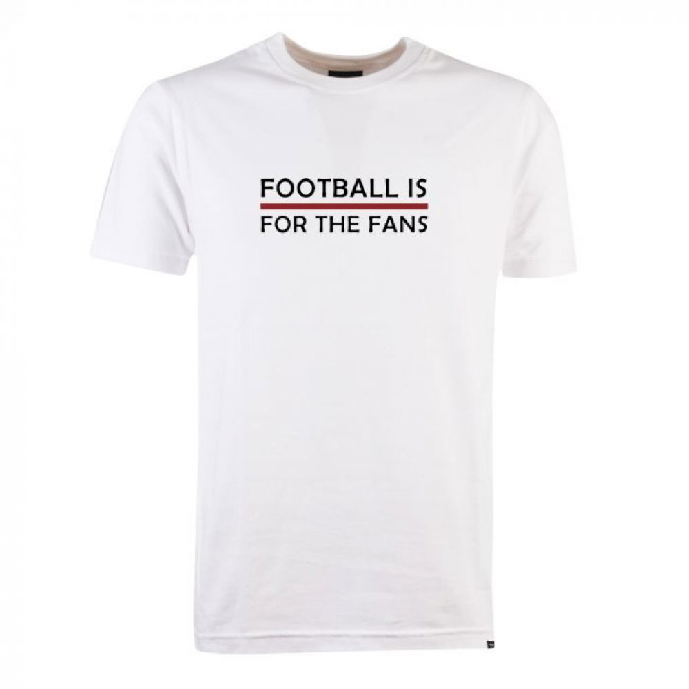 Maroon Football is for the Fans - White T-Shirt