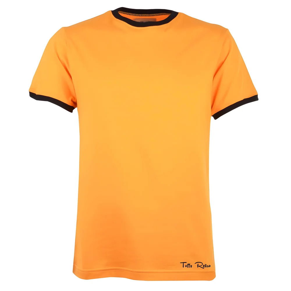 Toffs Retro Amber/Black Tee Shirt