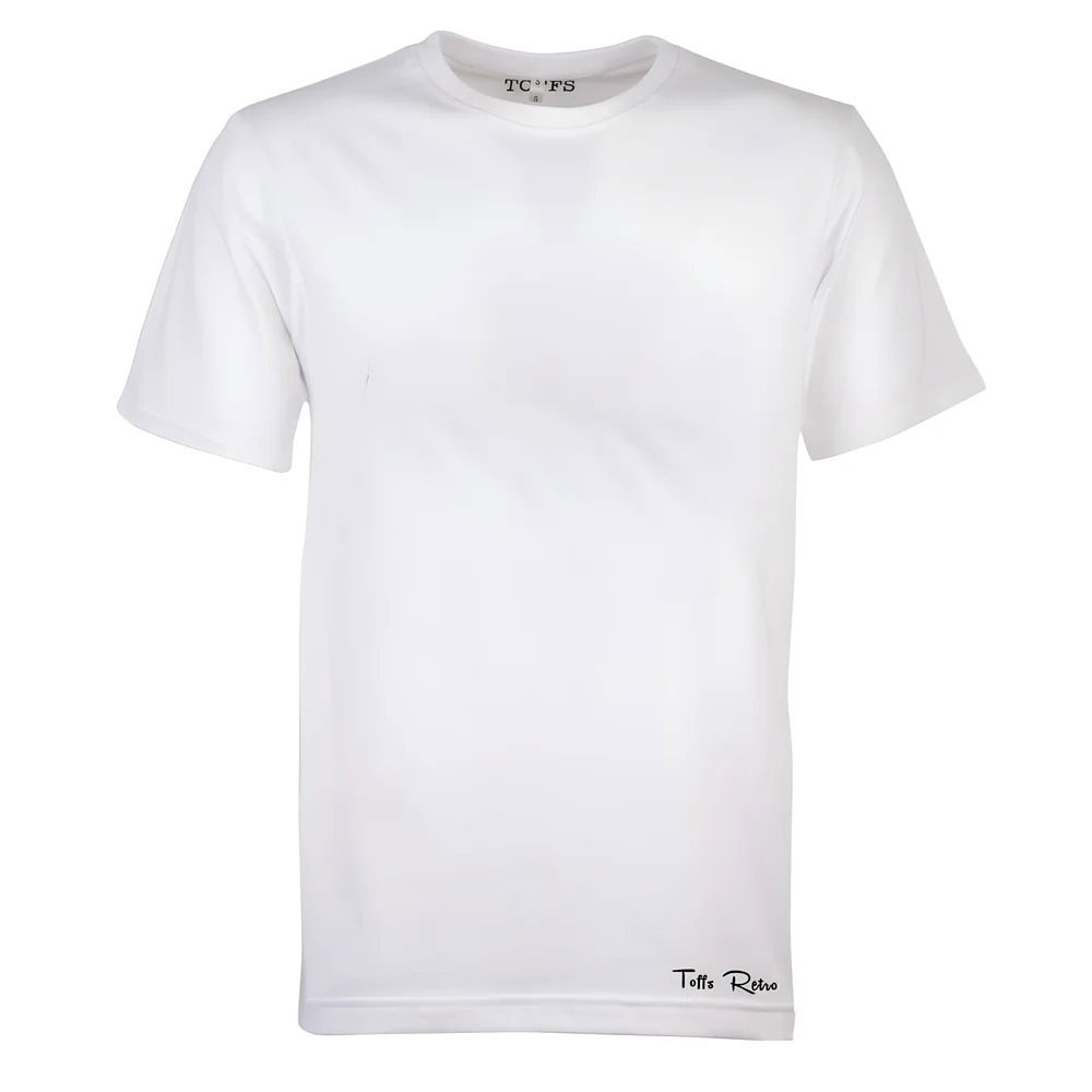 Toffs Retro White Tee Shirt