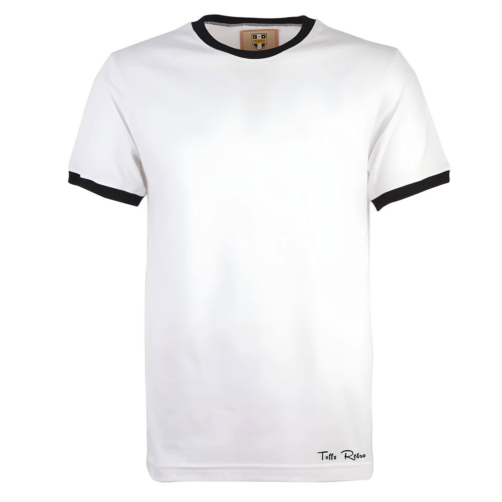 Toffs Retro White/Black Tee Shirt