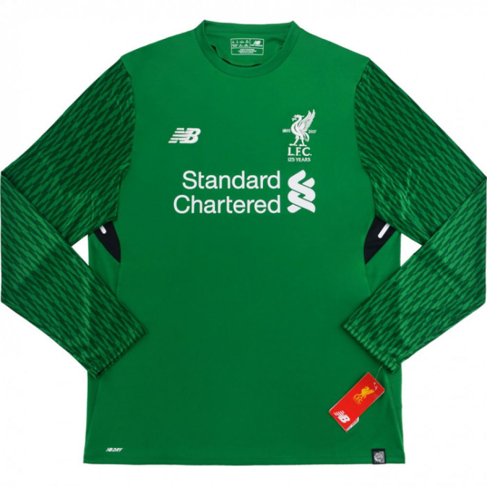 2017 2018 Liverpool New Balance Home Goalkeeper Shirt UV 166549 Uksoccershop