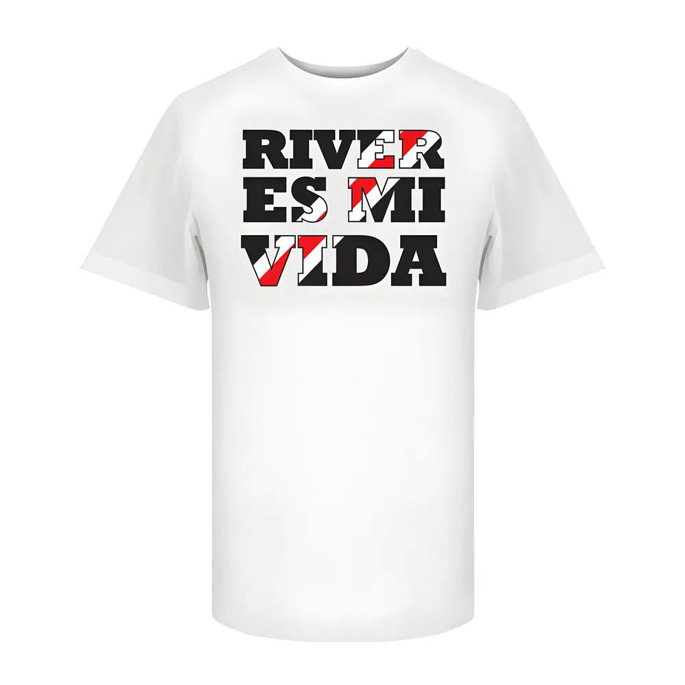 River Plate \'River Es Mi Vida\' t-shirt - White