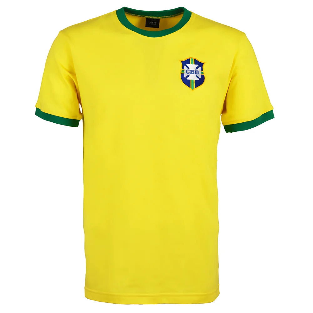 Kids Brazil Yellow/Green T-Shirt
