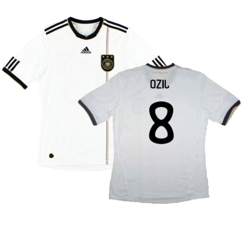 Germany 2010-11 Home Shirt (S) (Fair) (OZIL 8)