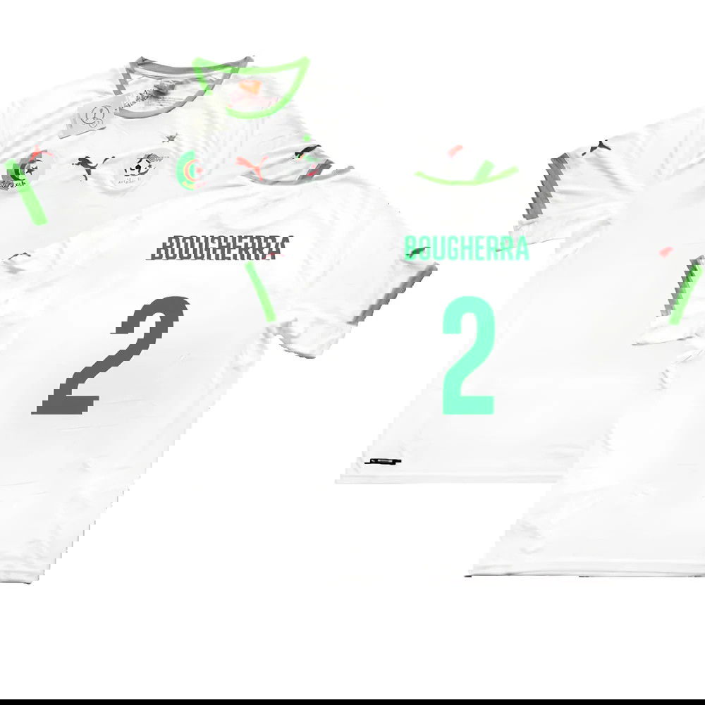Algeria 2014-15 Home Shirt (M) (Bougherra 2) (Fair)