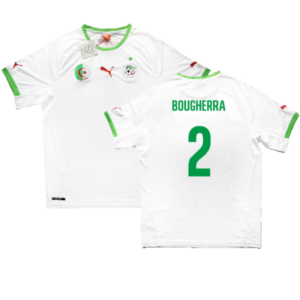 Algeria 2014-15 Home Shirt (M) (Bougherra 2) (Fair)