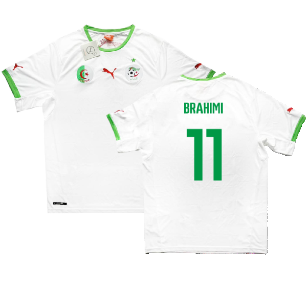 Algeria 2014-15 Home Shirt (M) (Brahimi 11) (Fair)