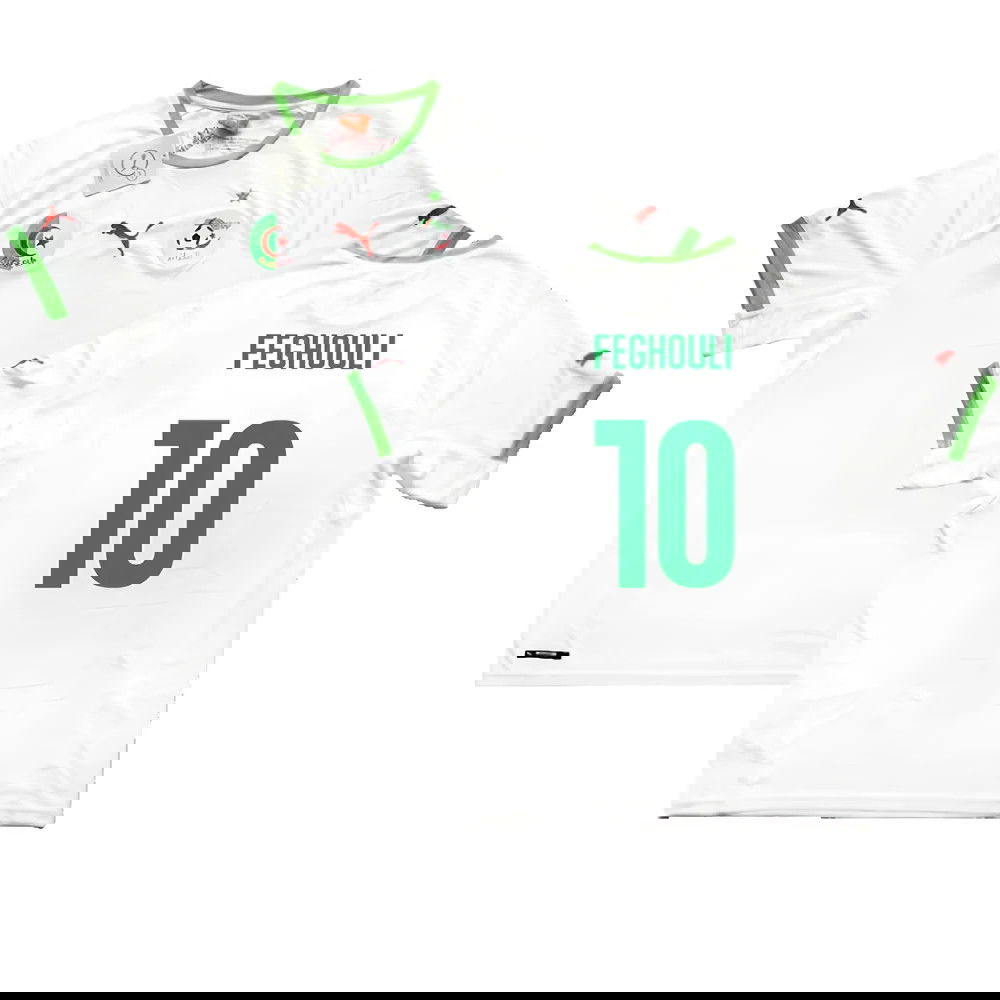 Algeria 2014-15 Home Shirt (M) (Feghouli 10) (Fair)