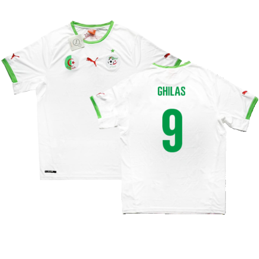 Algeria 2014-15 Home Shirt (M) (Ghilas 9) (Fair)