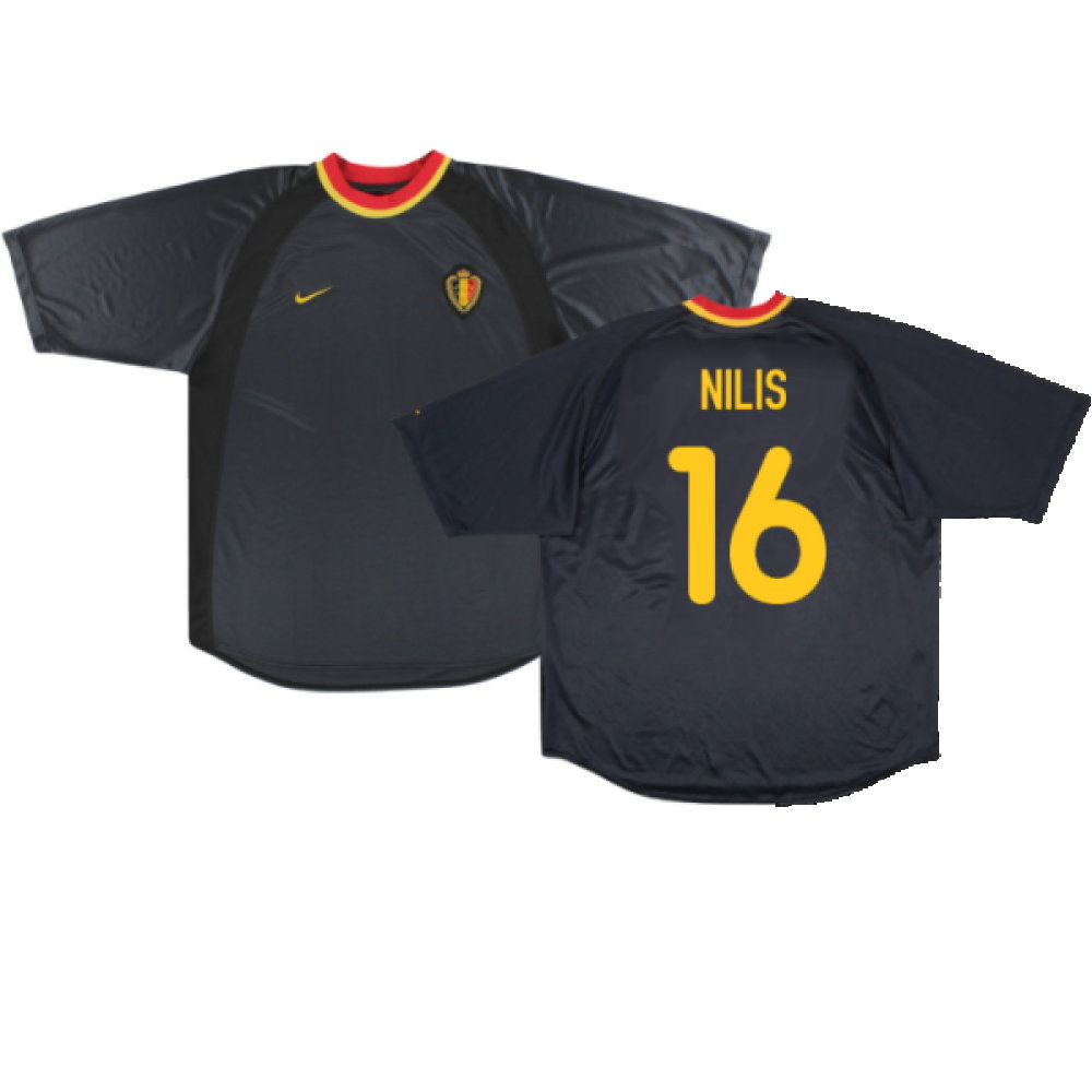 Belgium 2000-02 Away Shirt (XL) (Very Good) (Nilis 16)
