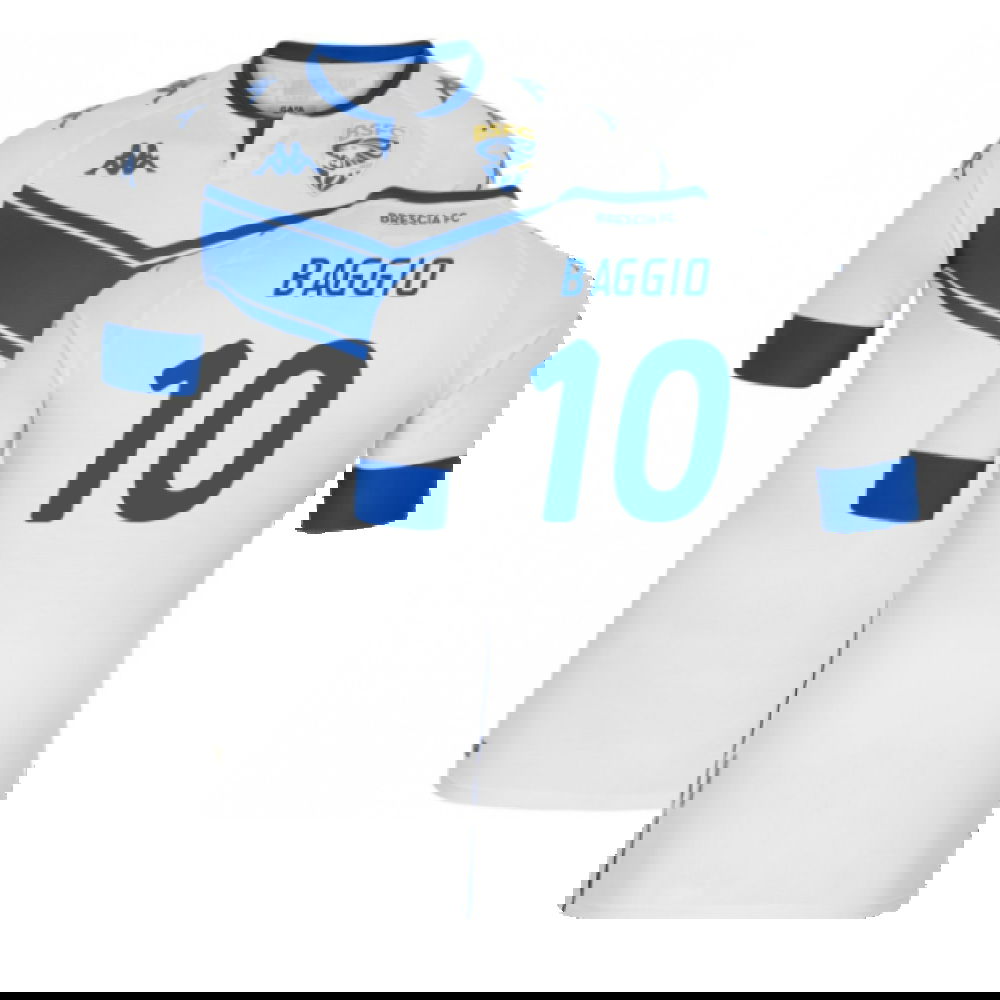 Brescia 2020-21 Away Shirt (Sponsorless) (XL) (BAGGIO 10) (Mint)