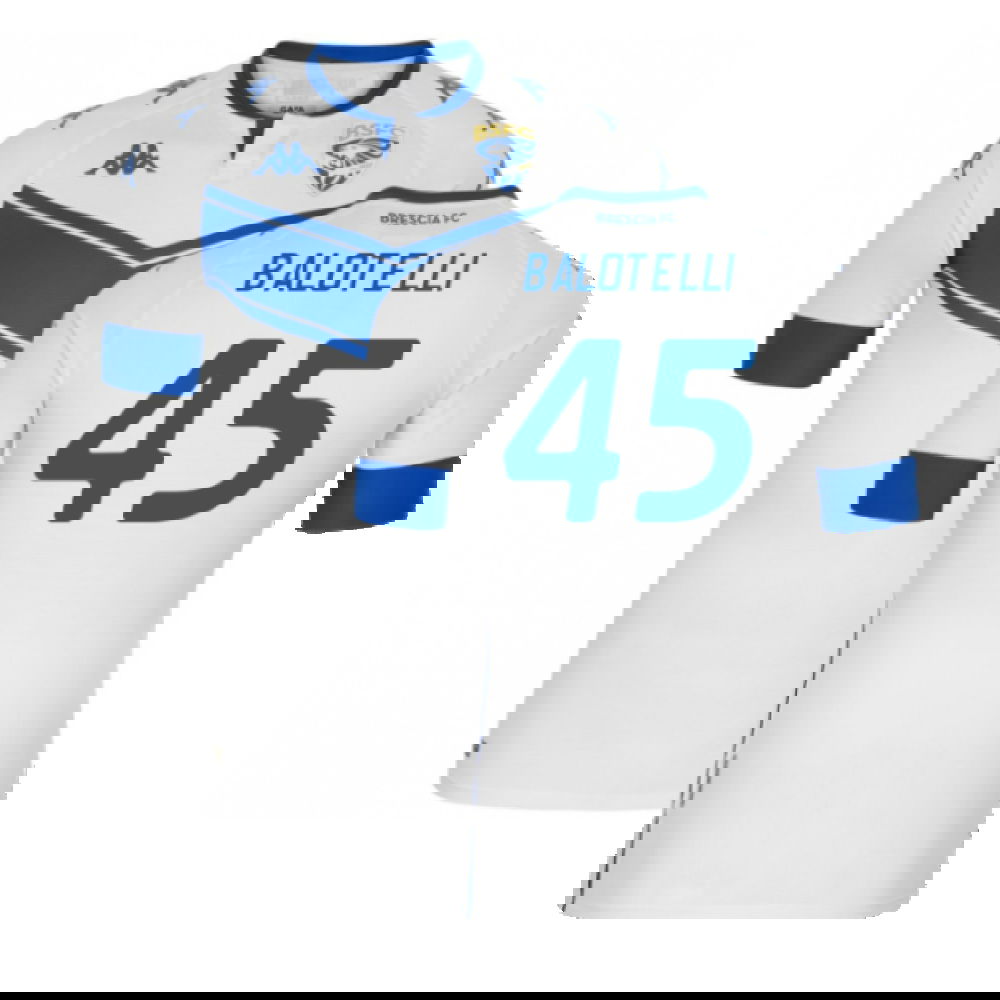 Brescia 2020-21 Away Shirt (Sponsorless) (XL) (BALOTELLI 45) (Mint)