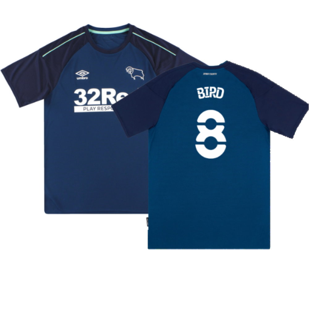 Derby County 2020-21 Away Shirt (S) (Mint) (Bird 8)