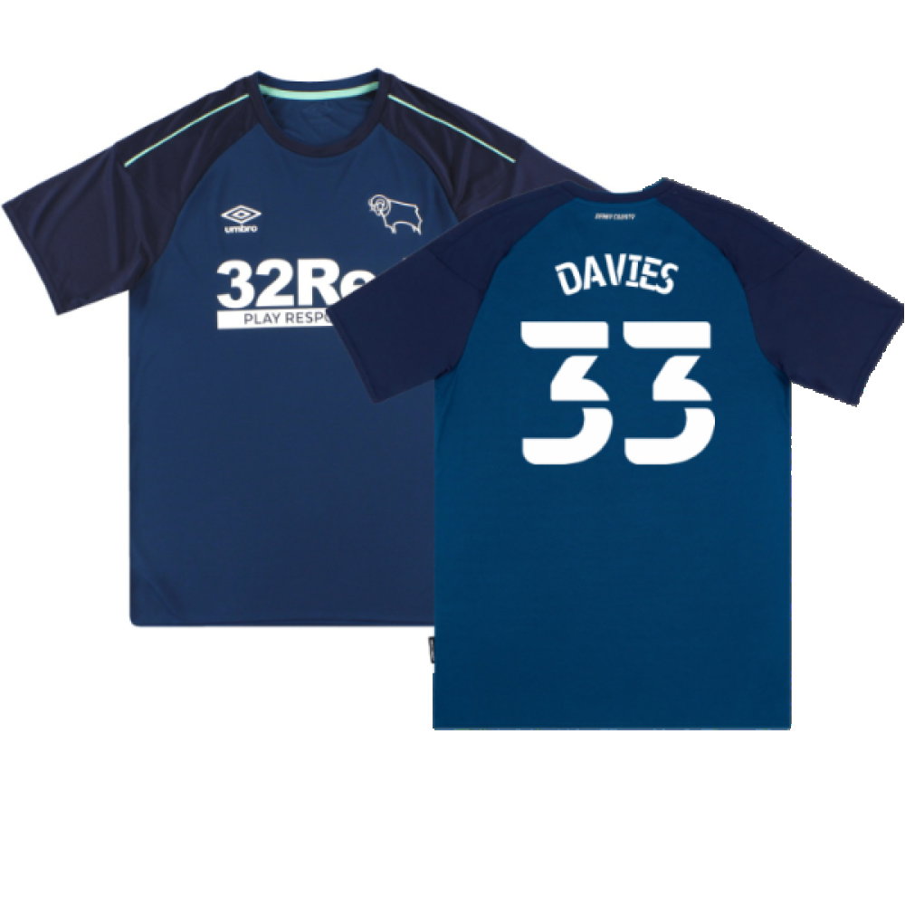 Derby County 2020-21 Away Shirt (M) (Excellent) (Davies 33)