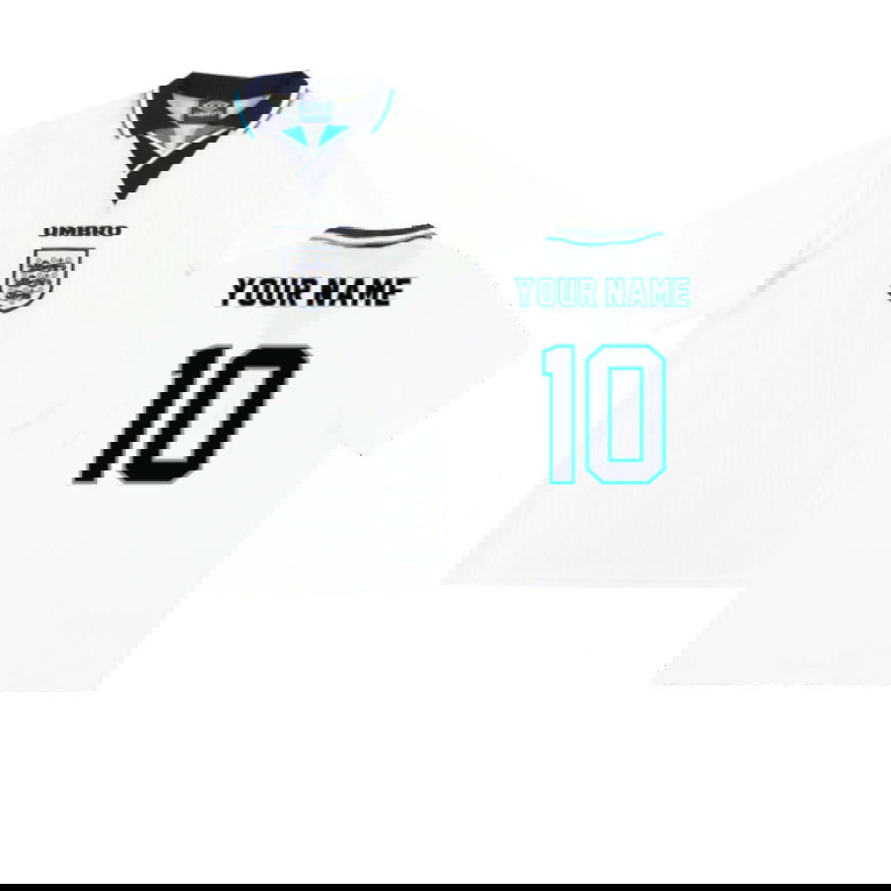 England 1995-97 Home Shirt (XL) (Your Name 10) (Excellent)