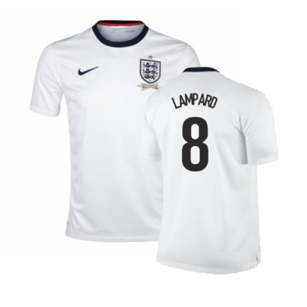 England 2013-14 Home Shirt (XS) (Good) (LAMPARD 8)