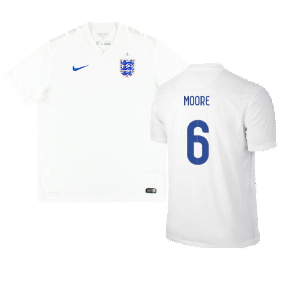 England 2014-16 Home (Very Good) (MOORE 6)