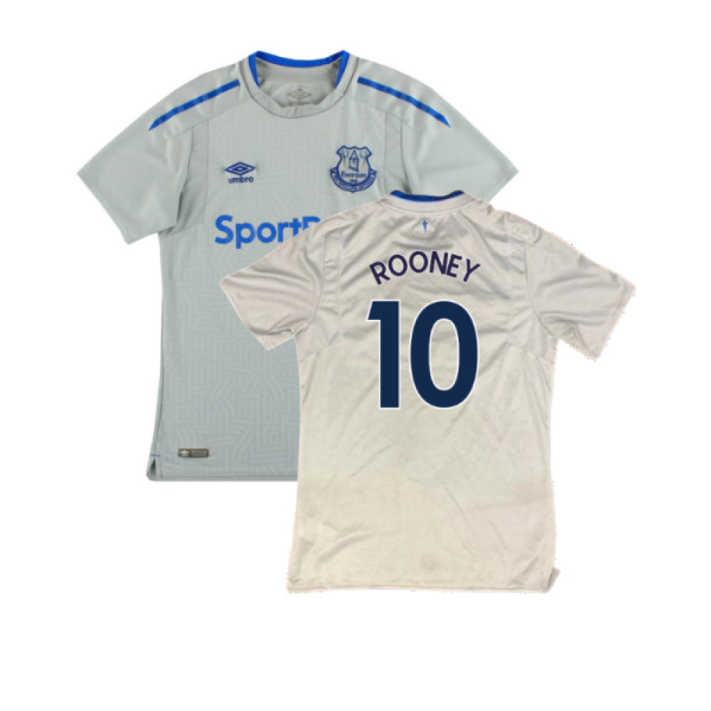 Everton 2017-18 Away Shirt (Good) (Rooney 10)