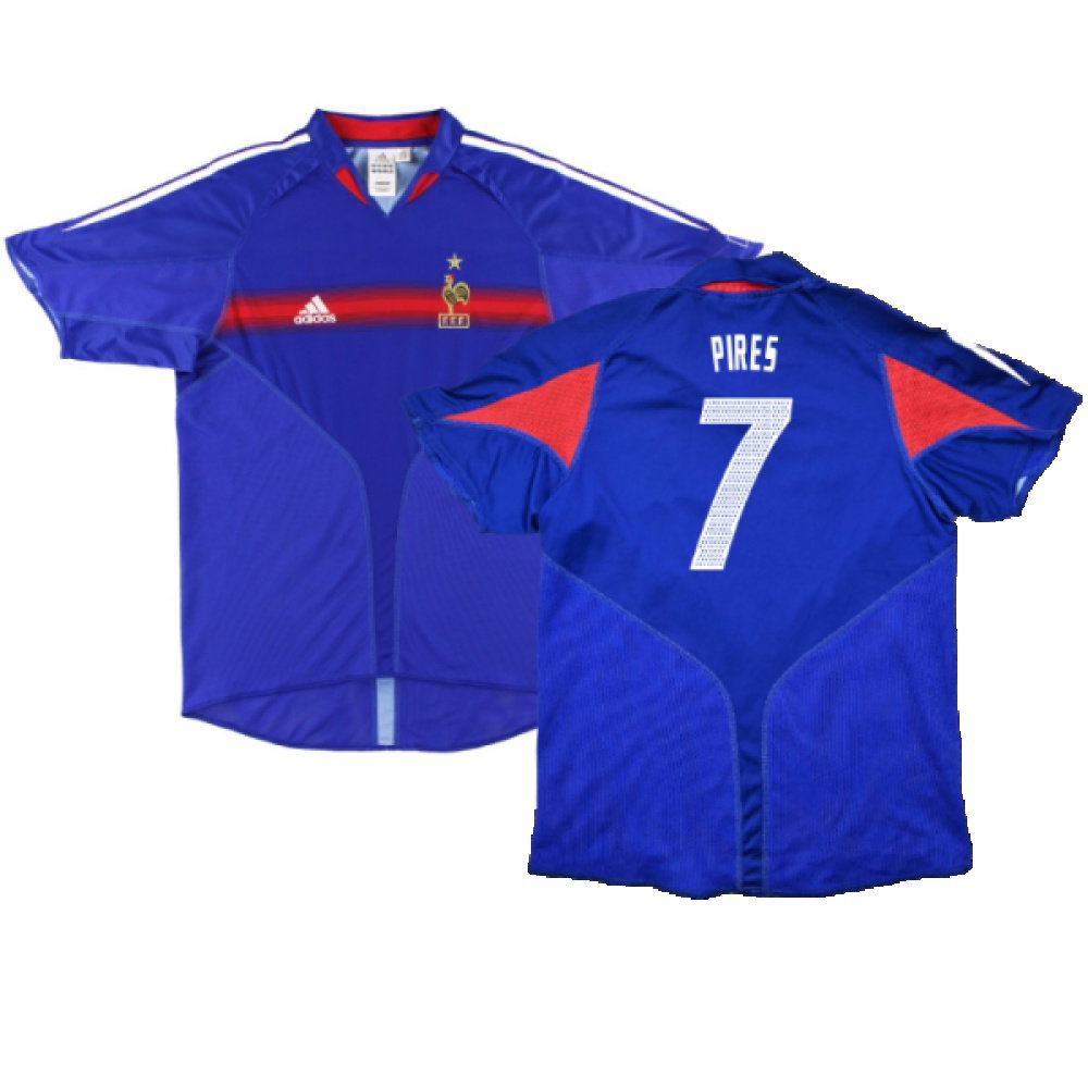 France 2004-06 Home Shirt (S) (Excellent) (Pires 7)