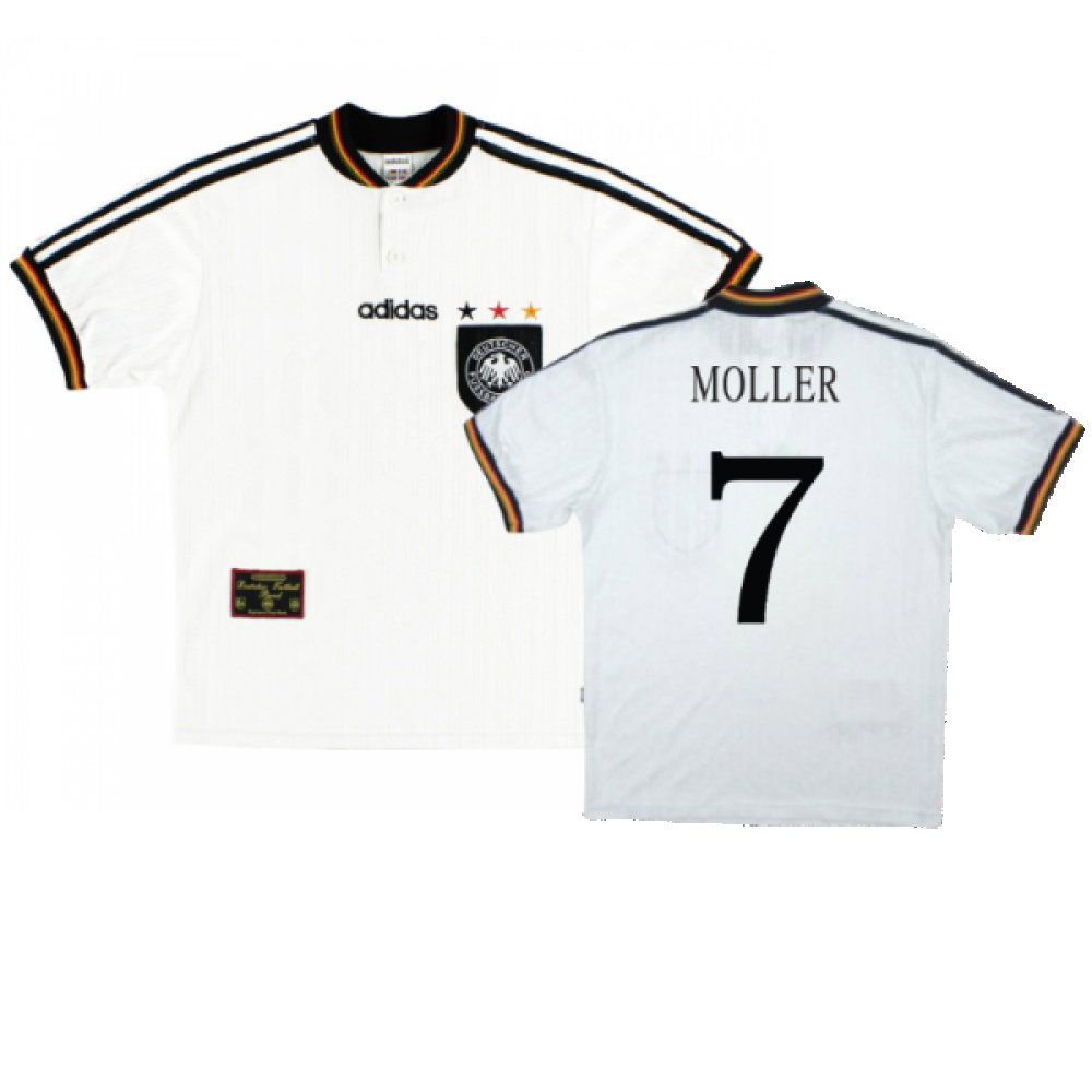 Germany 1996-98 Home Shirt (XL) (Excellent) (Moller 7)
