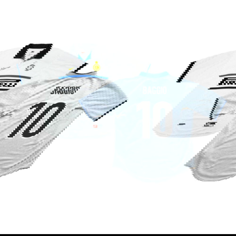 Inter Milan 1998-99 Away Shirt (XL) (Baggio 10) (Excellent)