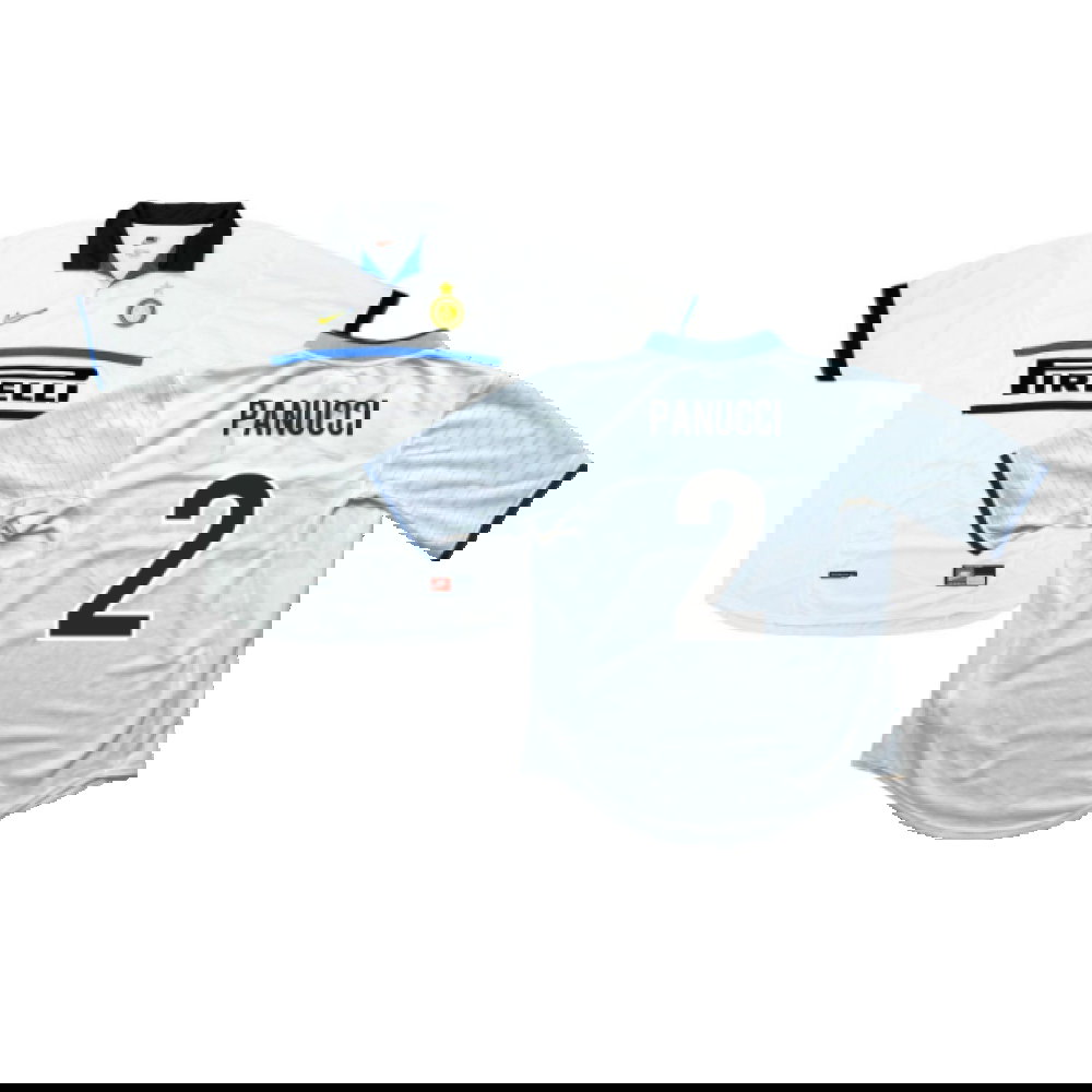 Inter Milan 1998-99 Away Shirt (XL) (Panucci 2) (Excellent)