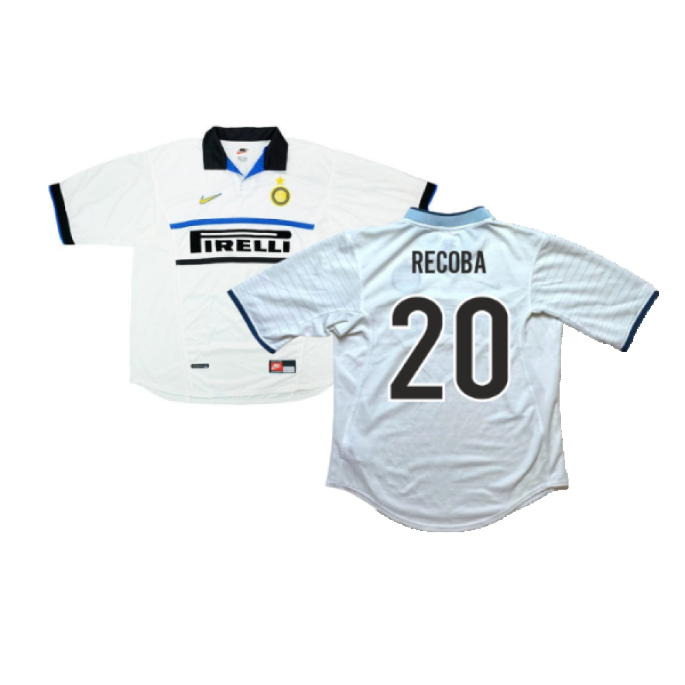 Inter Milan 1998-99 Away Shirt (XL) (Recoba 20) (Excellent)
