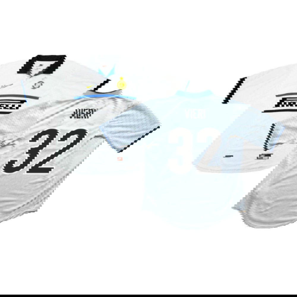 Inter Milan 1998-99 Away Shirt (XL) (Vieri 32) (Excellent)