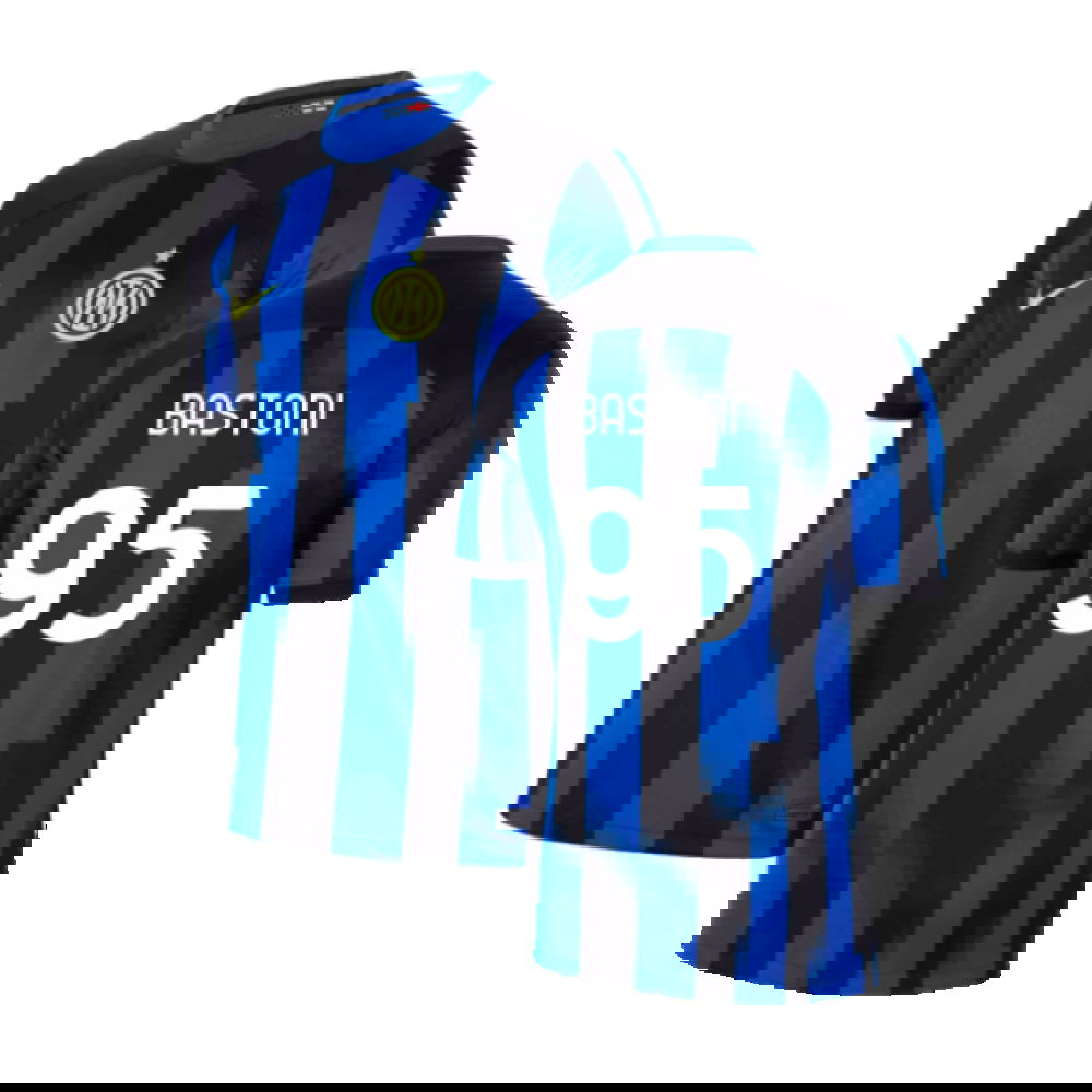 Inter Milan 2023-24 Home Shirt (SB) (Bastoni 95) (Excellent)