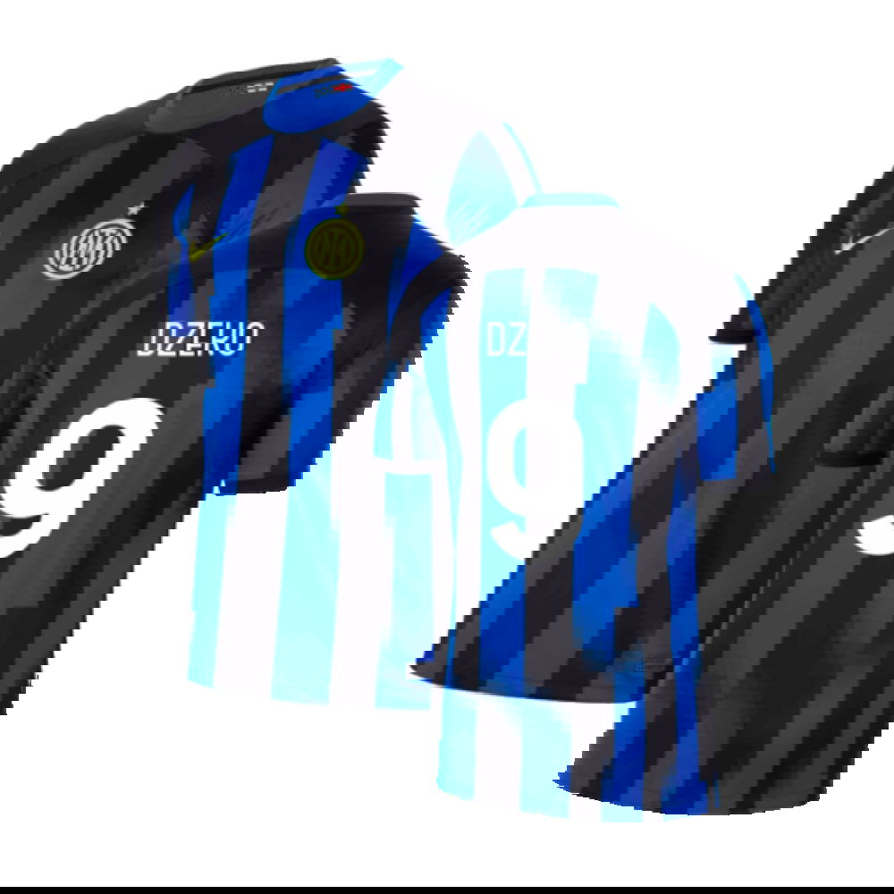 Inter Milan 2023-24 Home Shirt (SB) (Dzeko 9) (Excellent)