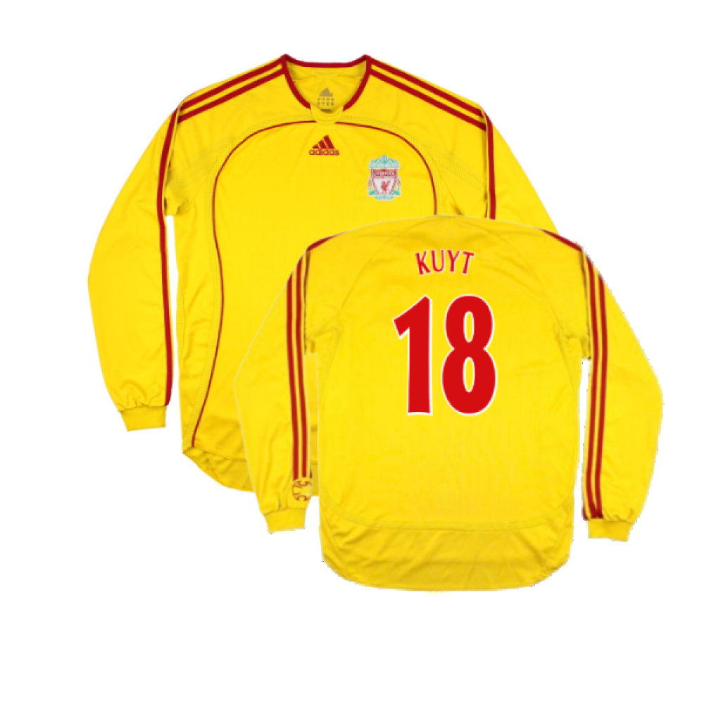 Liverpool 2006-2007 Away Long Sleeve Shirt (L) (Very Good) (KUYT 18)