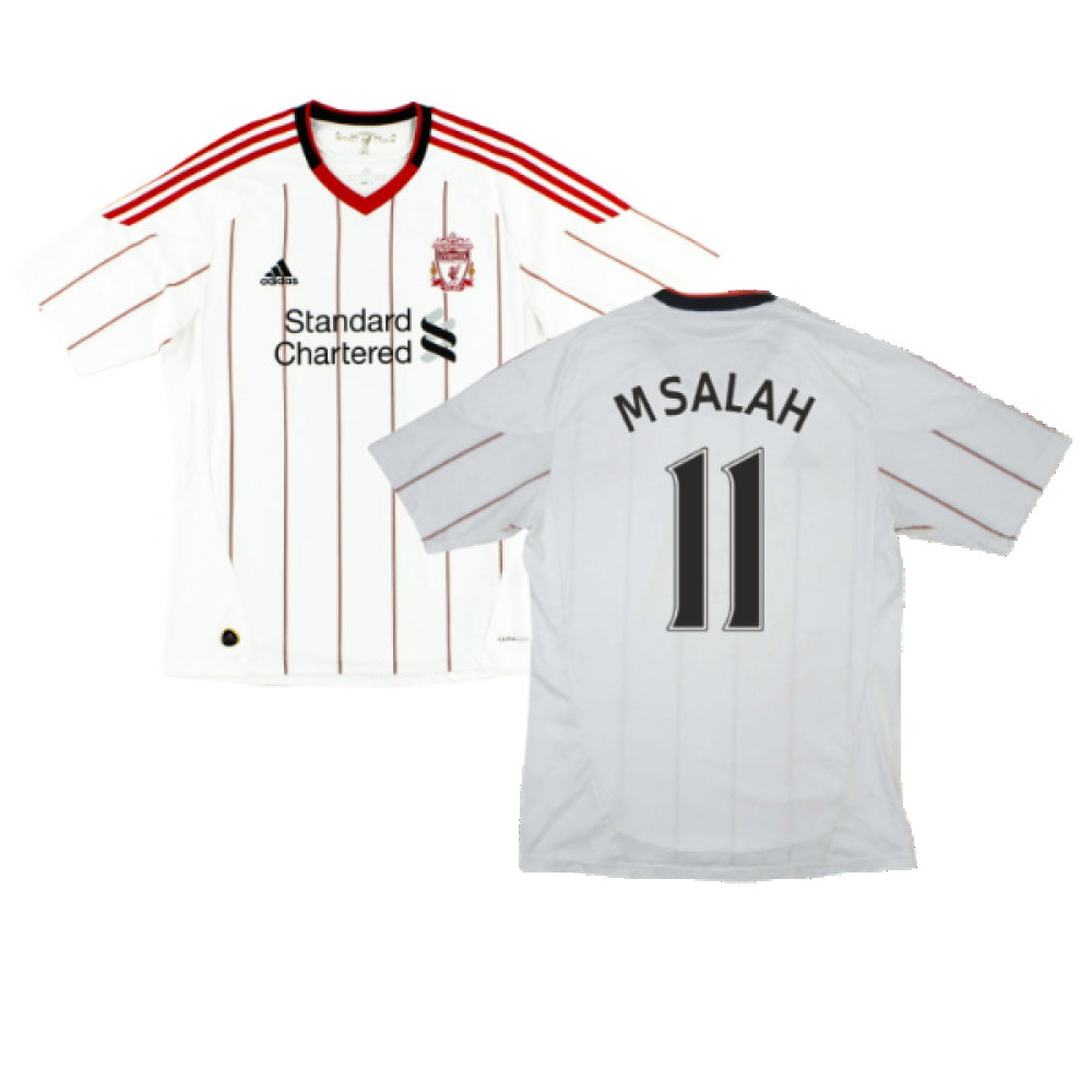 Liverpool 2010-11 Away Shirt (2XL) (Good) (M SALAH 11)