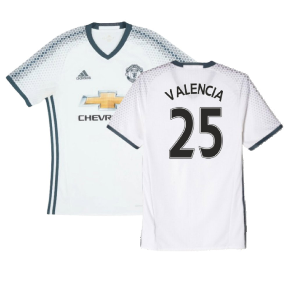 Manchester United 2016-17 Third Shirt (Excellent) (Valencia 25)