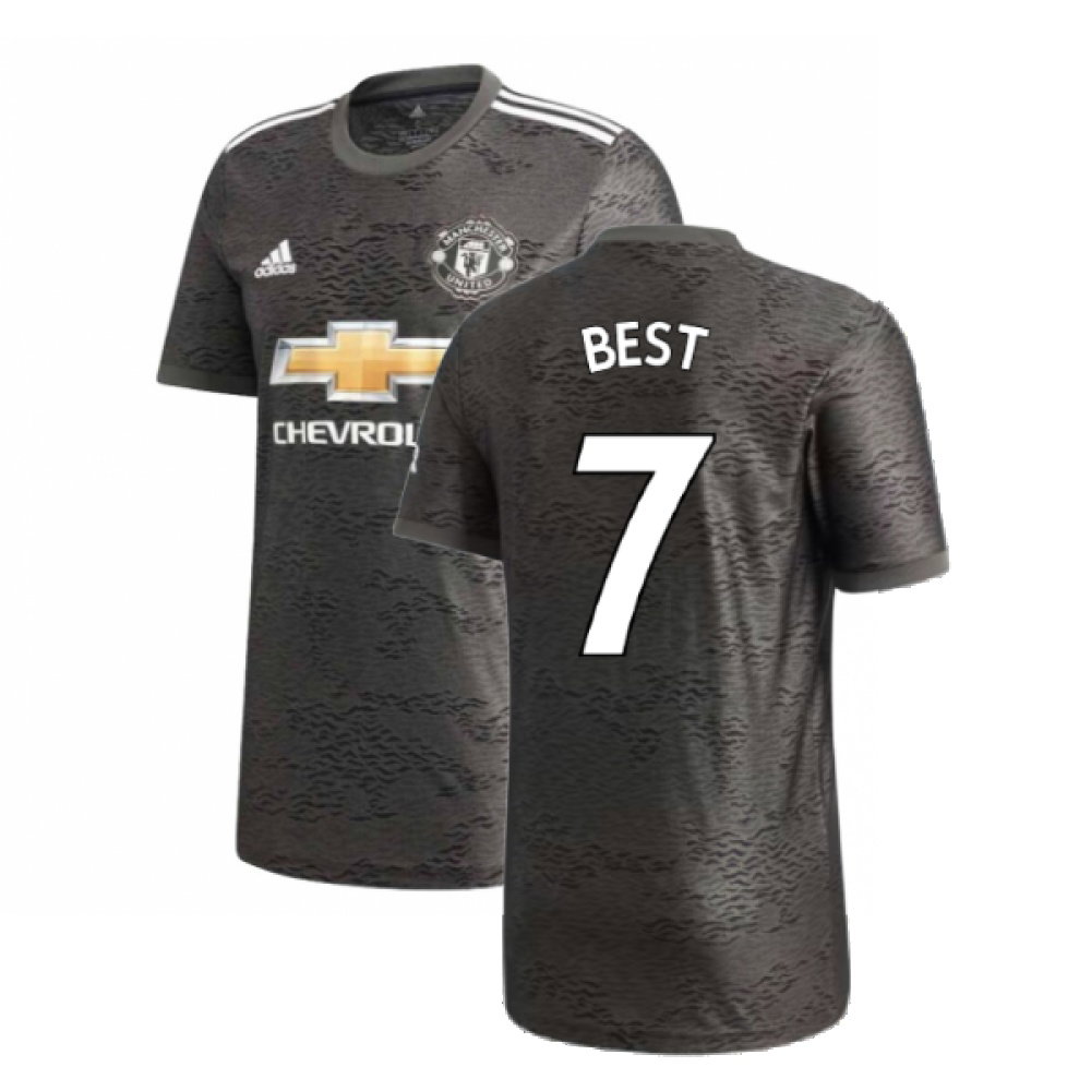 Manchester United 2020-21 Away Shirt (7-8y) (Mint) (BEST 7)