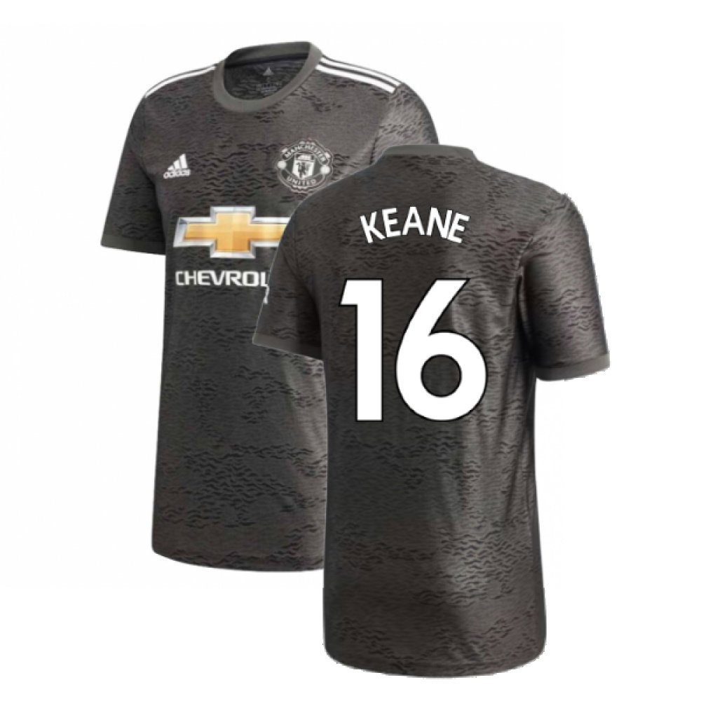Manchester United 2020-21 Away Shirt (7-8y) (Mint) (KEANE 16)