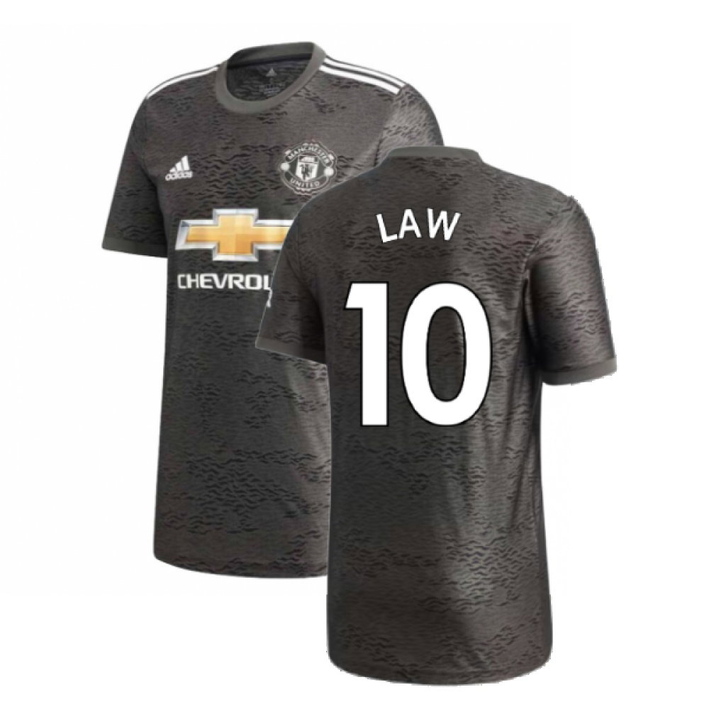 Manchester United 2020-21 Away Shirt (7-8y) (Mint) (LAW 10)