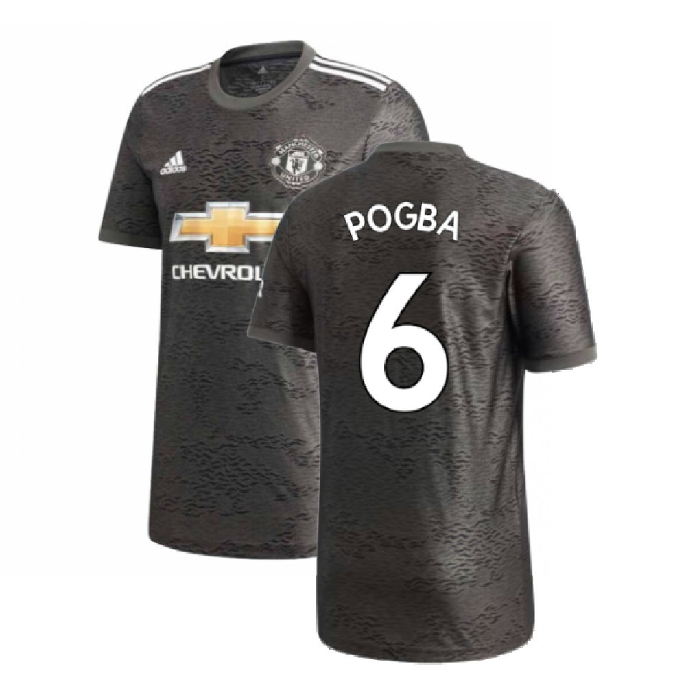 Manchester United 2020-21 Away Shirt (7-8y) (Mint) (POGBA 6)
