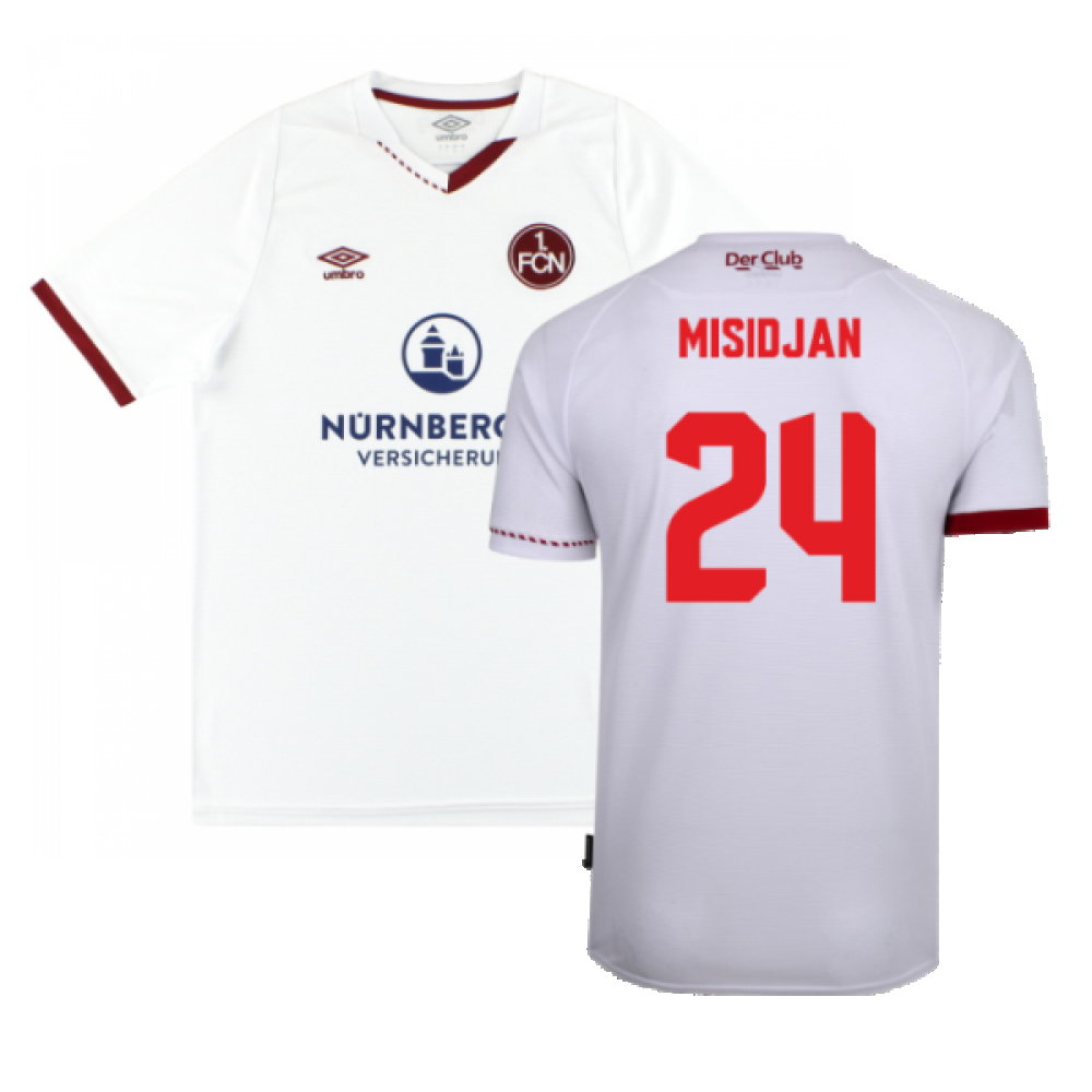 Nurnberg 2020-21 Away Shirt (Mint) (Misidjan 24)
