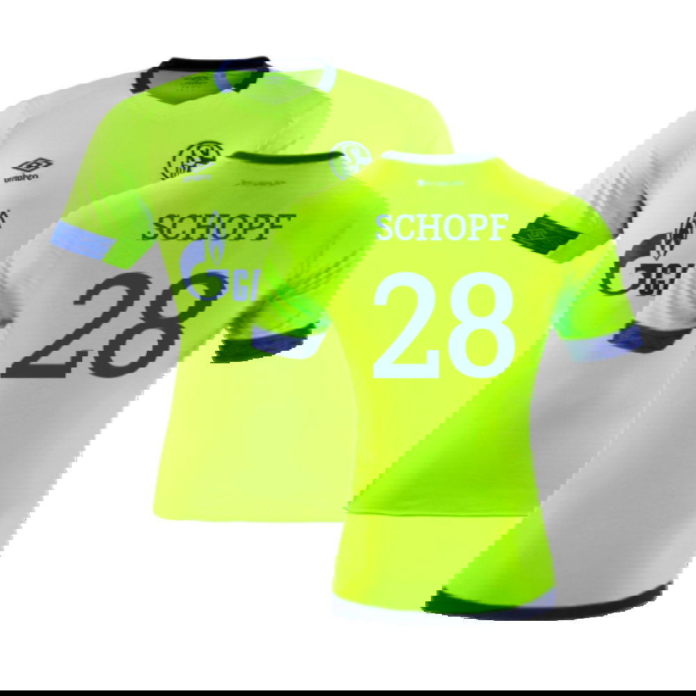 Schalke 2018-19 Third Shirt (XL) (Fair) (Schopf 28)