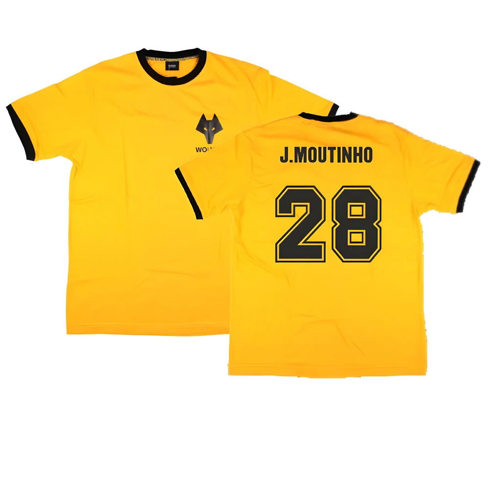 Wolves Toffs Retro Home Shirt (L) (J.Moutinho 28) (BNWT)